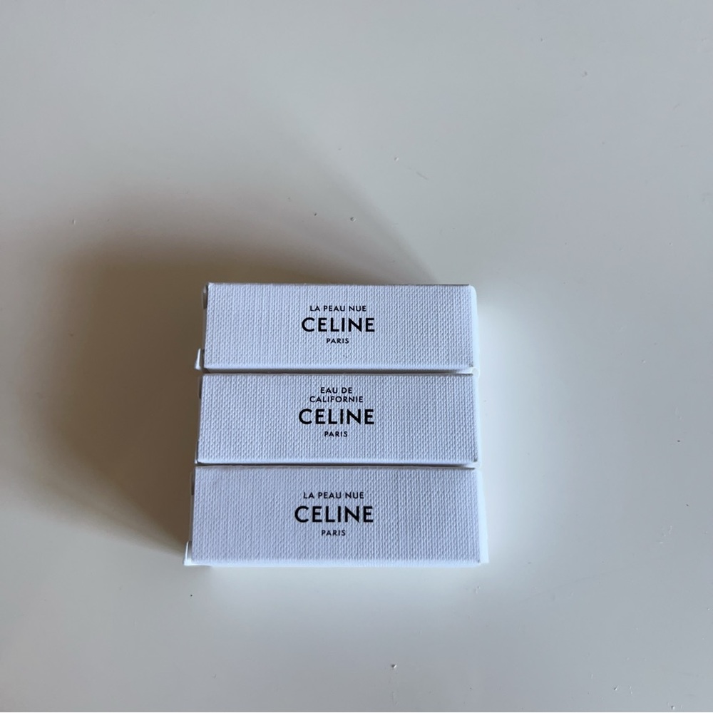 Authentic New Celine Eau De Parfum Sample Set 2ml*3